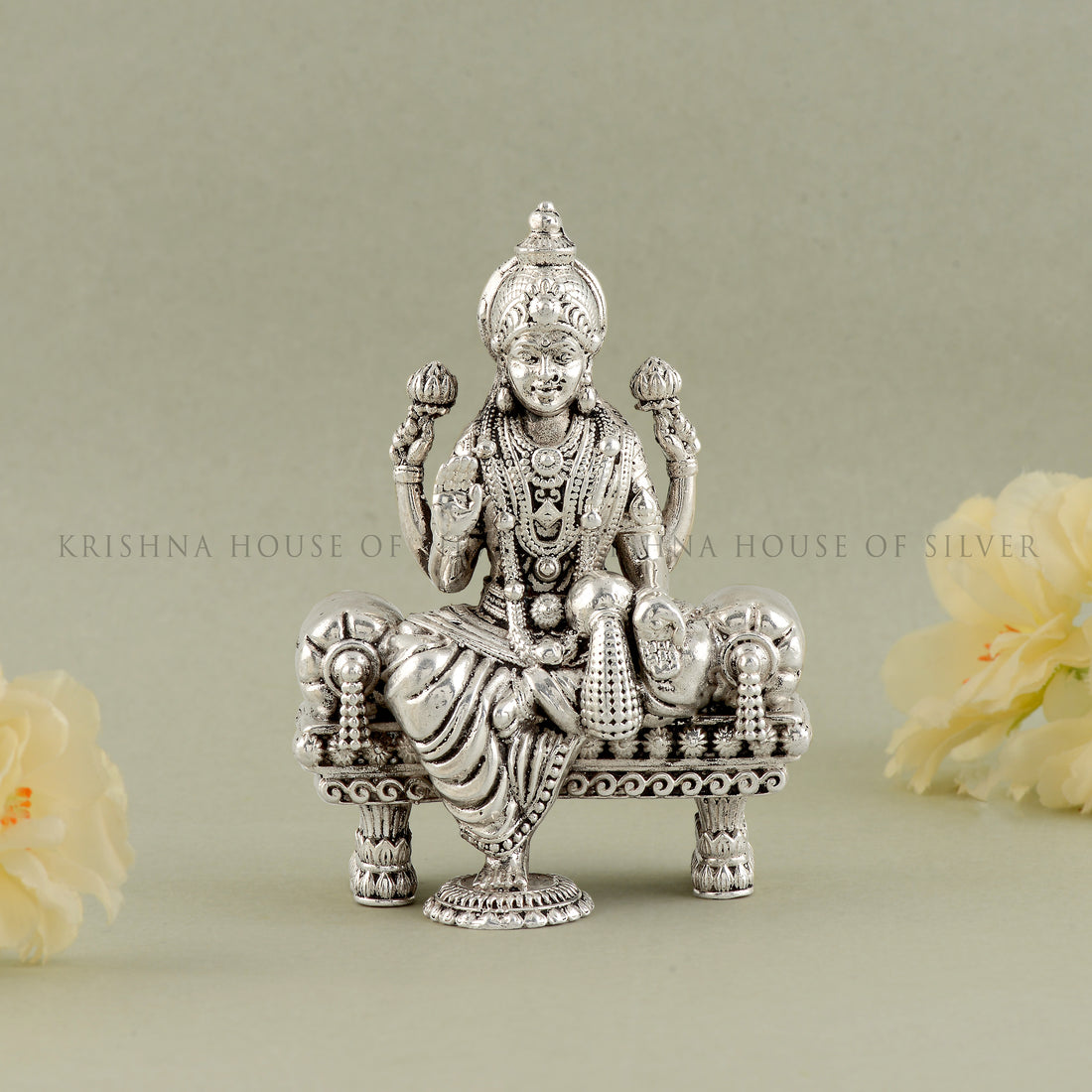 Mata Laxmi Devi in Pure Silver
