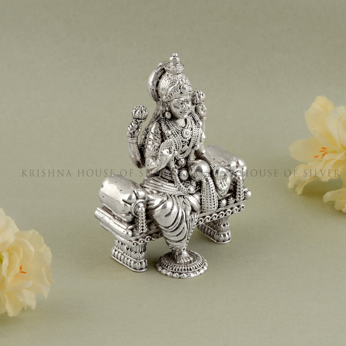 Mata Laxmi Devi in Pure Silver