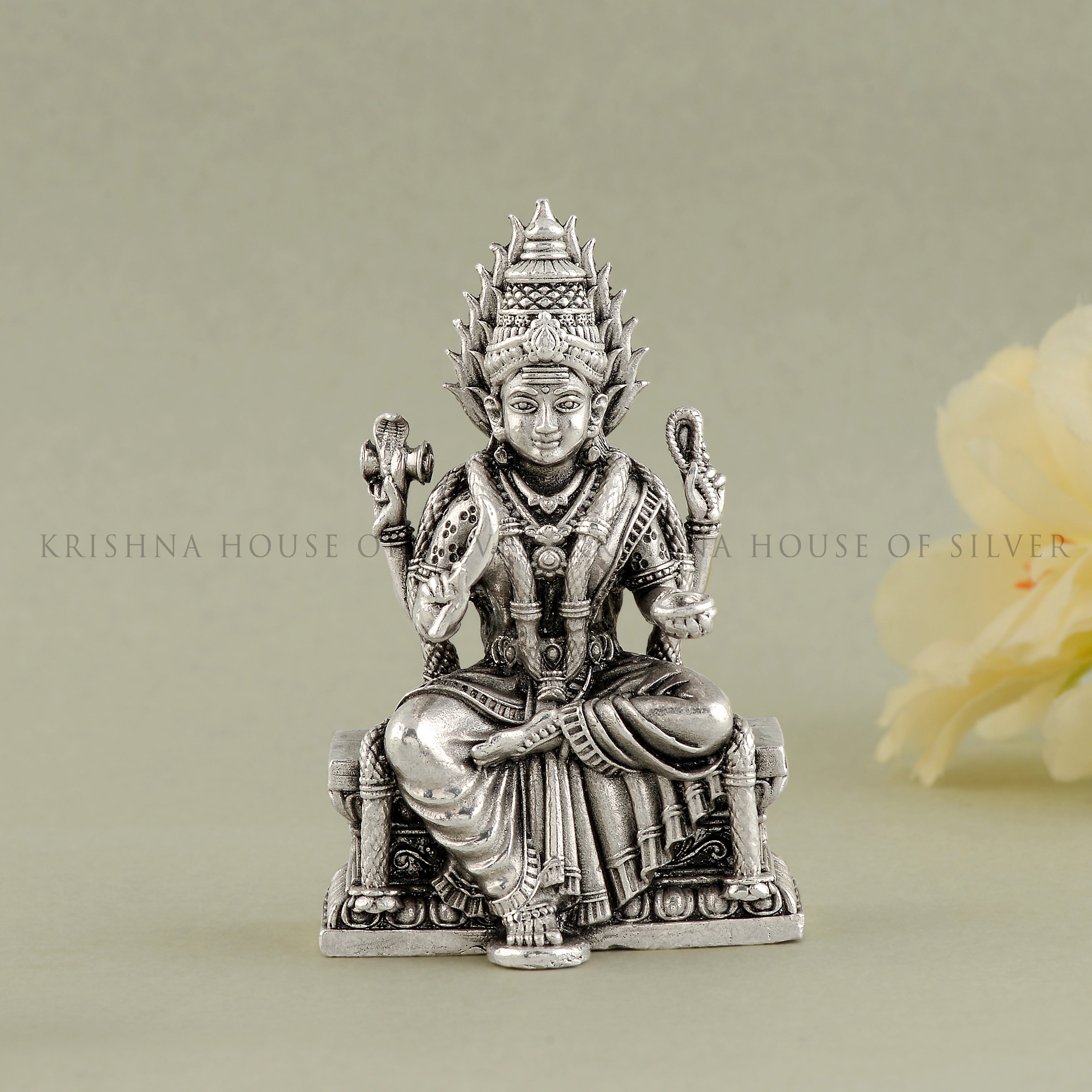 Mariyamma 92.5 Silver Idol : Guardian Goddess of Health and Prosperity