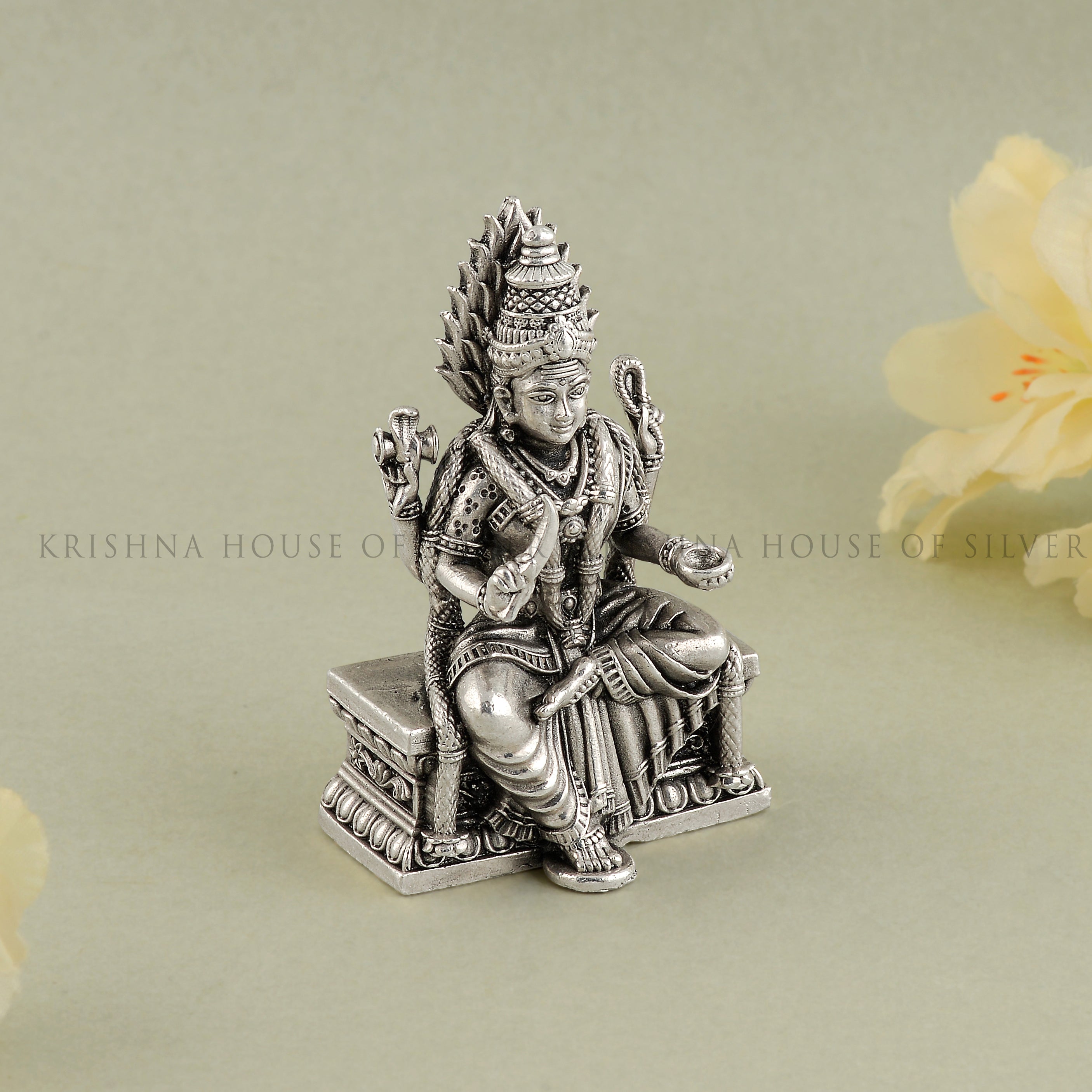 Mariyamma 92.5 Silver Idol : Guardian Goddess of Health and Prosperity
