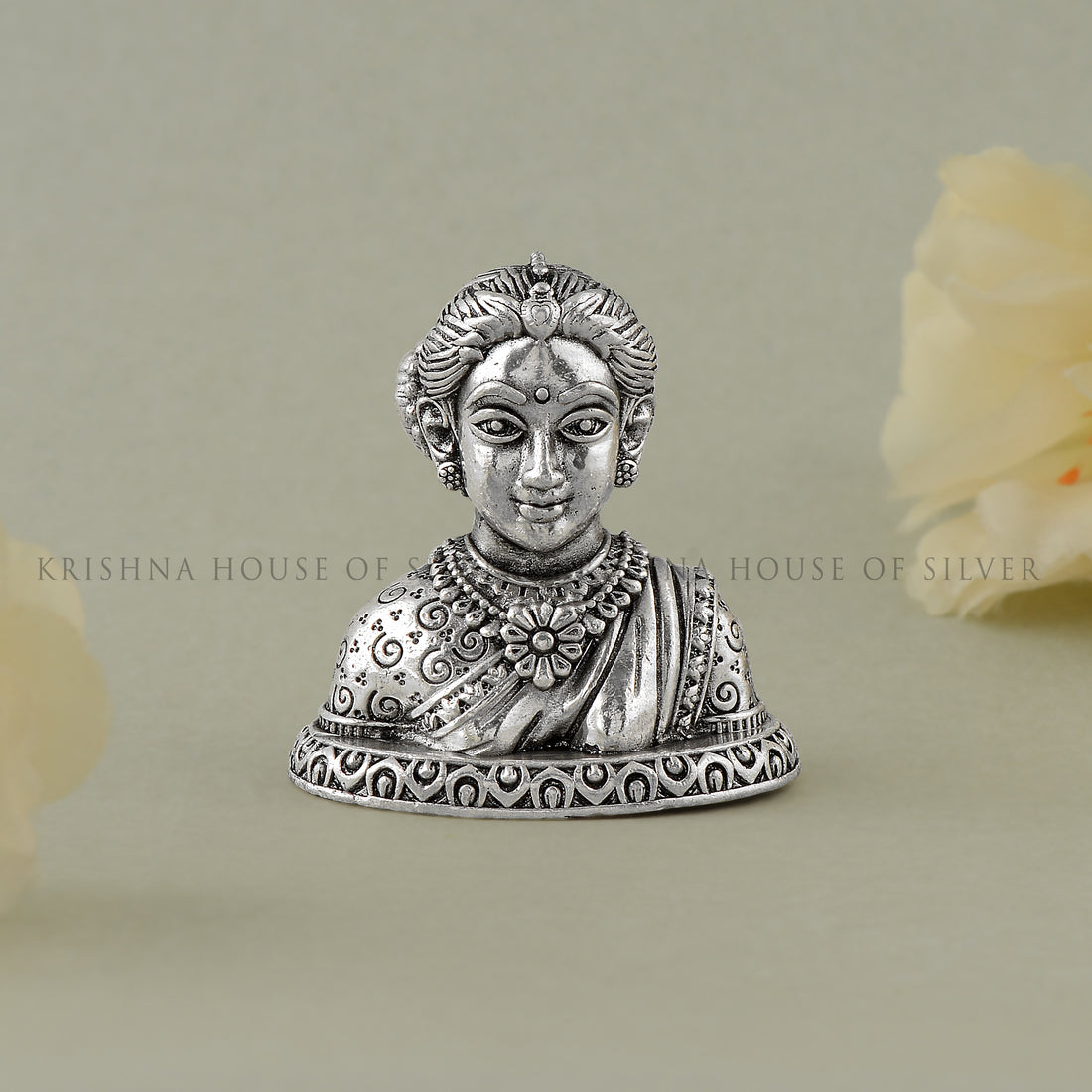 Silver Gauri Mata Idol