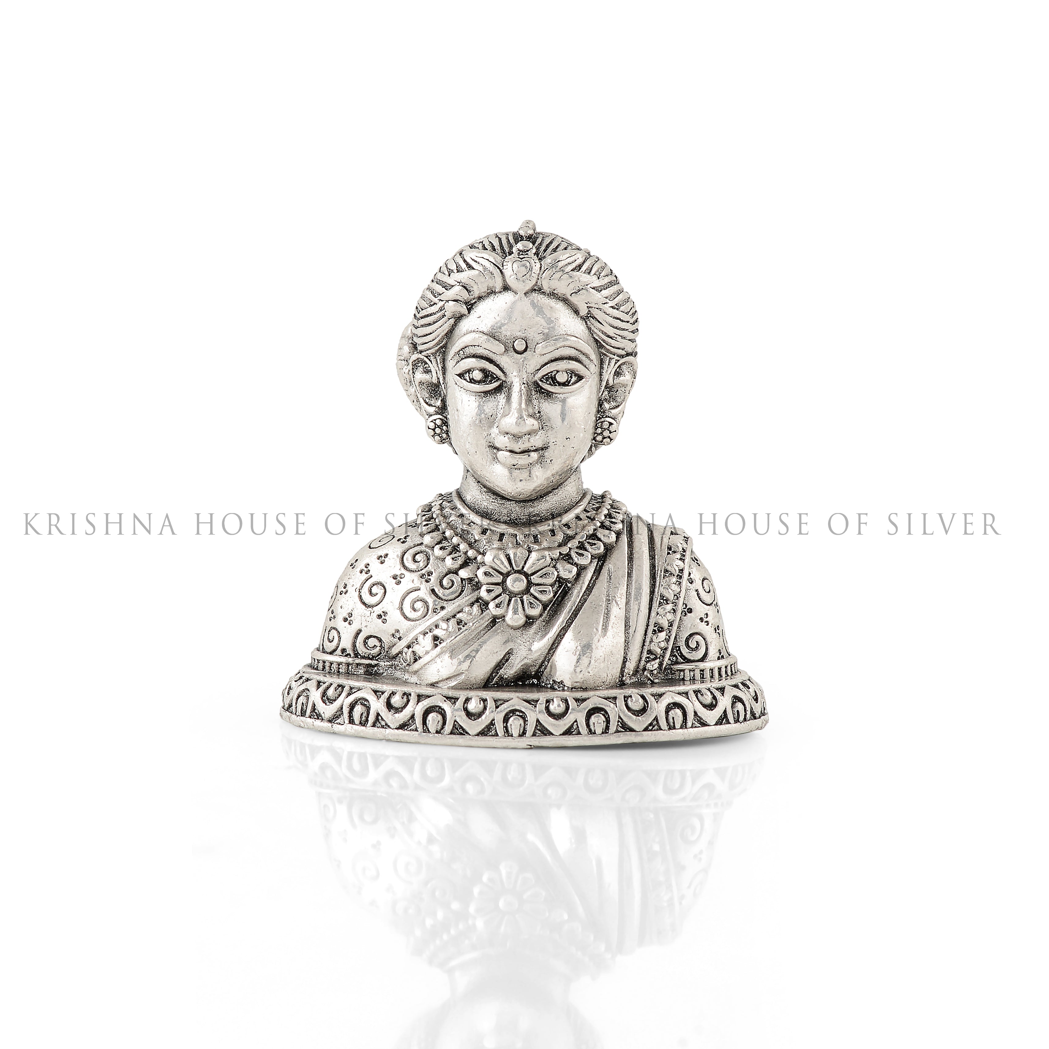 Silver Gauri Mata Idol