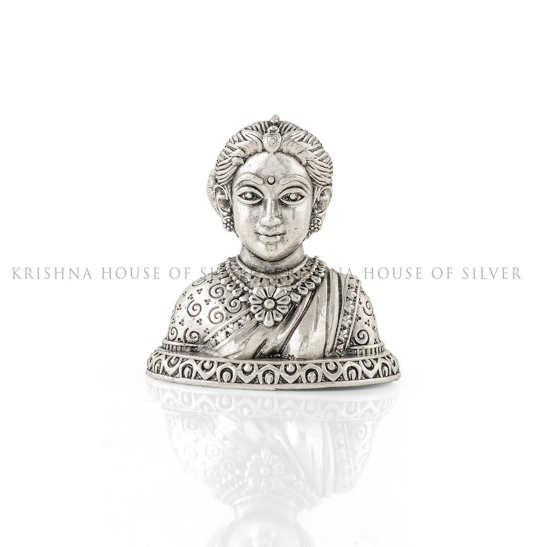 Silver Gauri Mata Idol