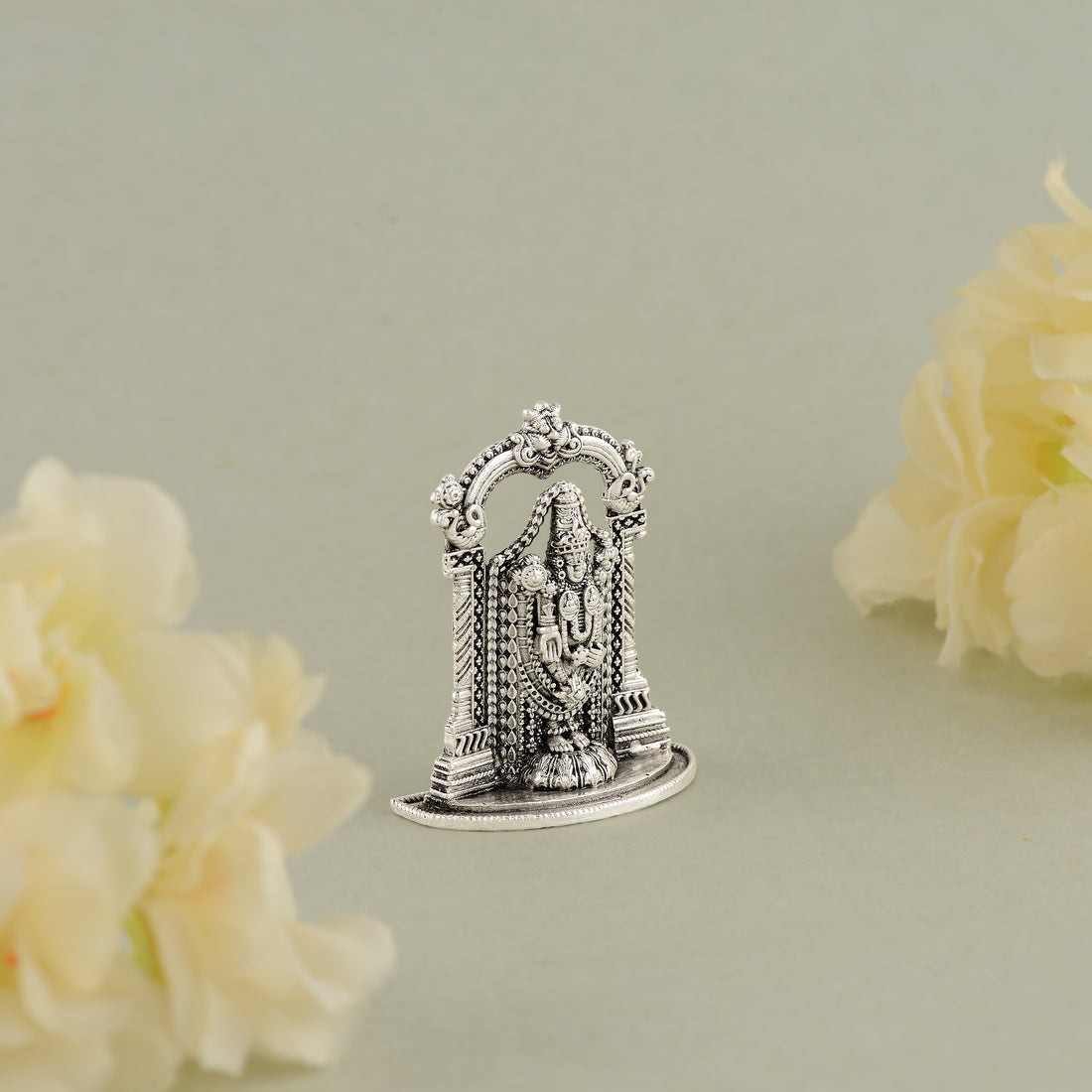 Lord Balaji Idol Crafted in 92.5 Pure Silver