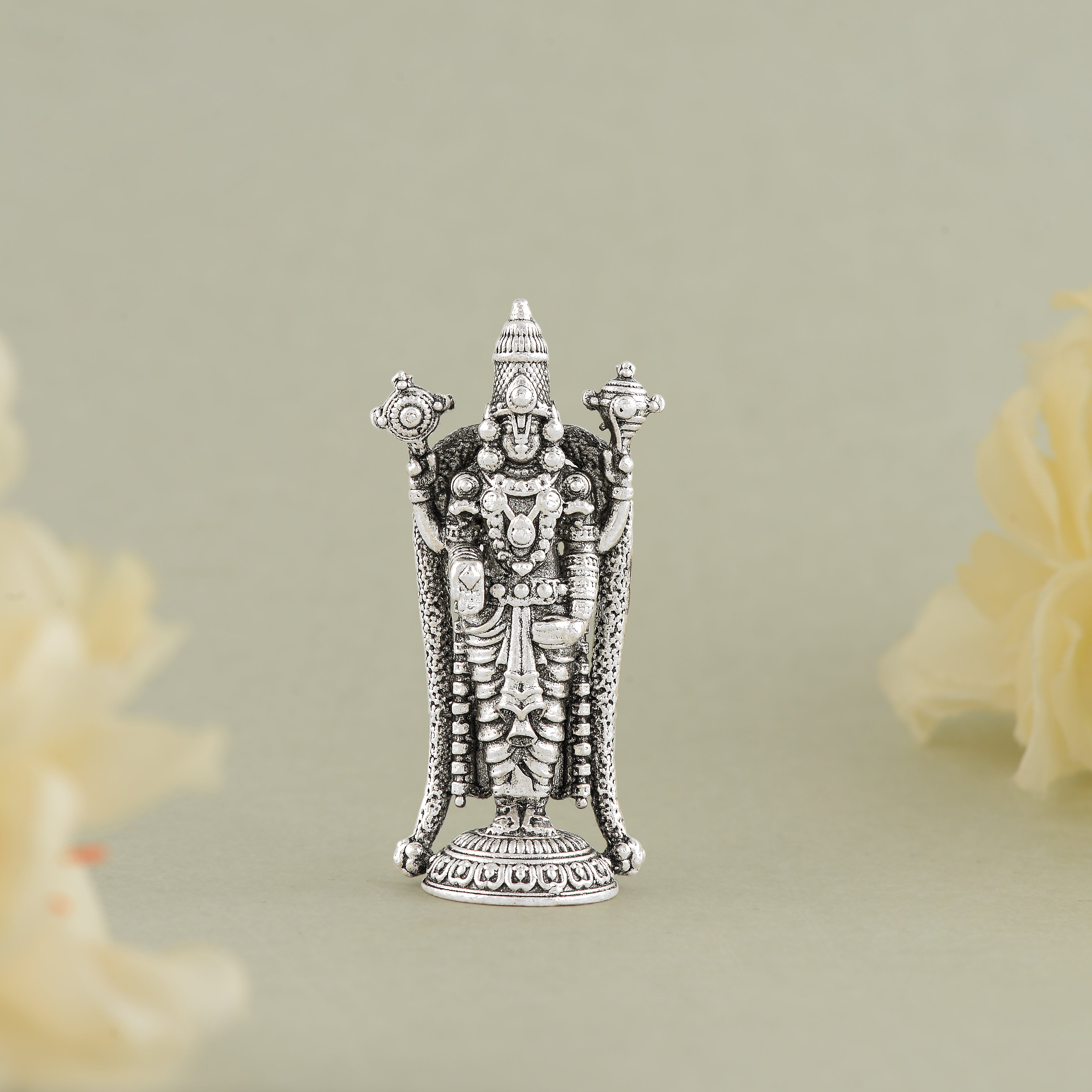 Lord Venkateswara Idol in Silver