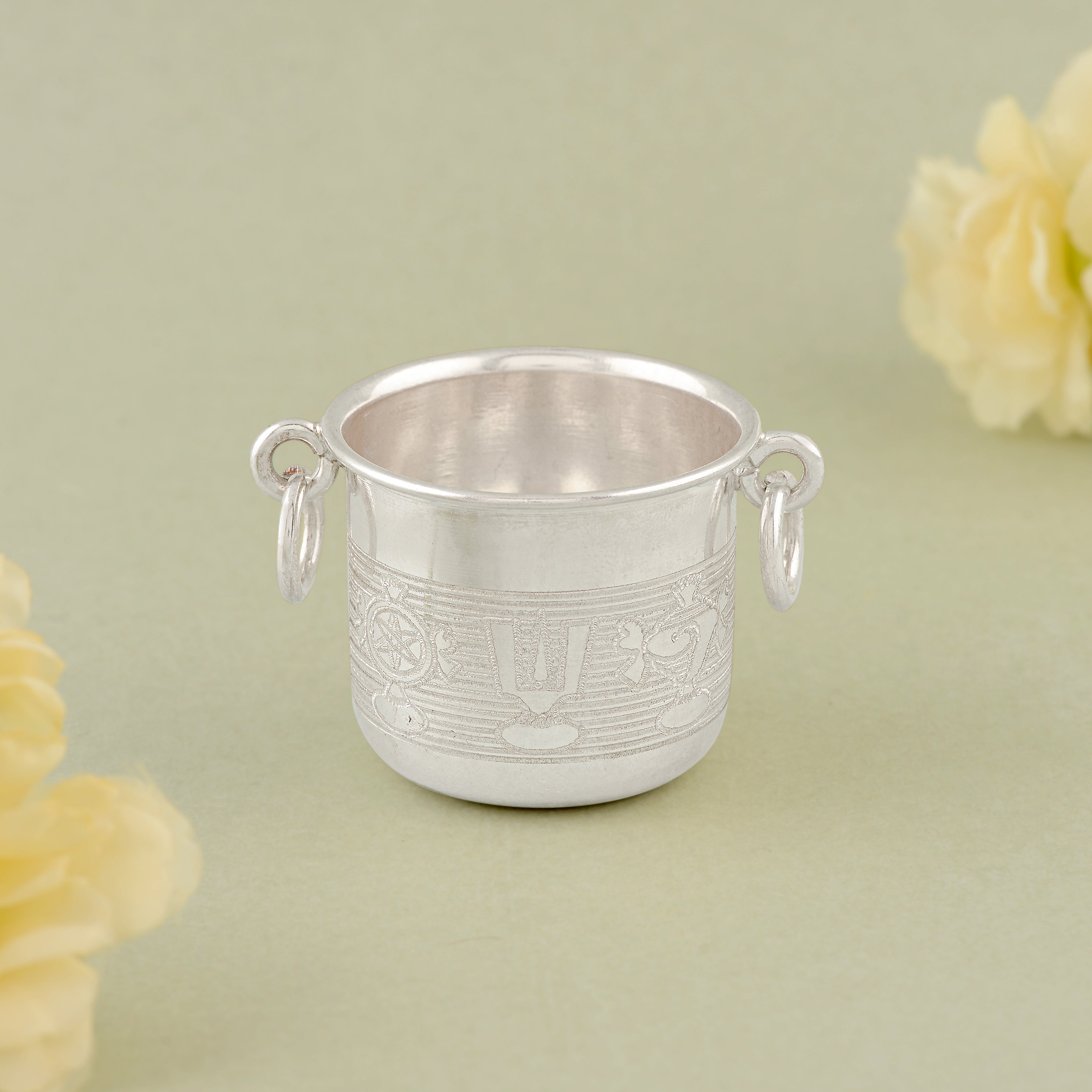 Pure Silver Gangalam / Prasadam Bowl