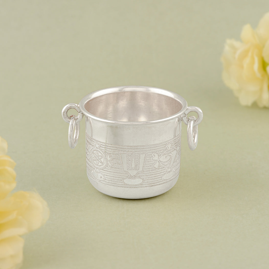 Pure Silver Gangalam / Prasadam Bowl