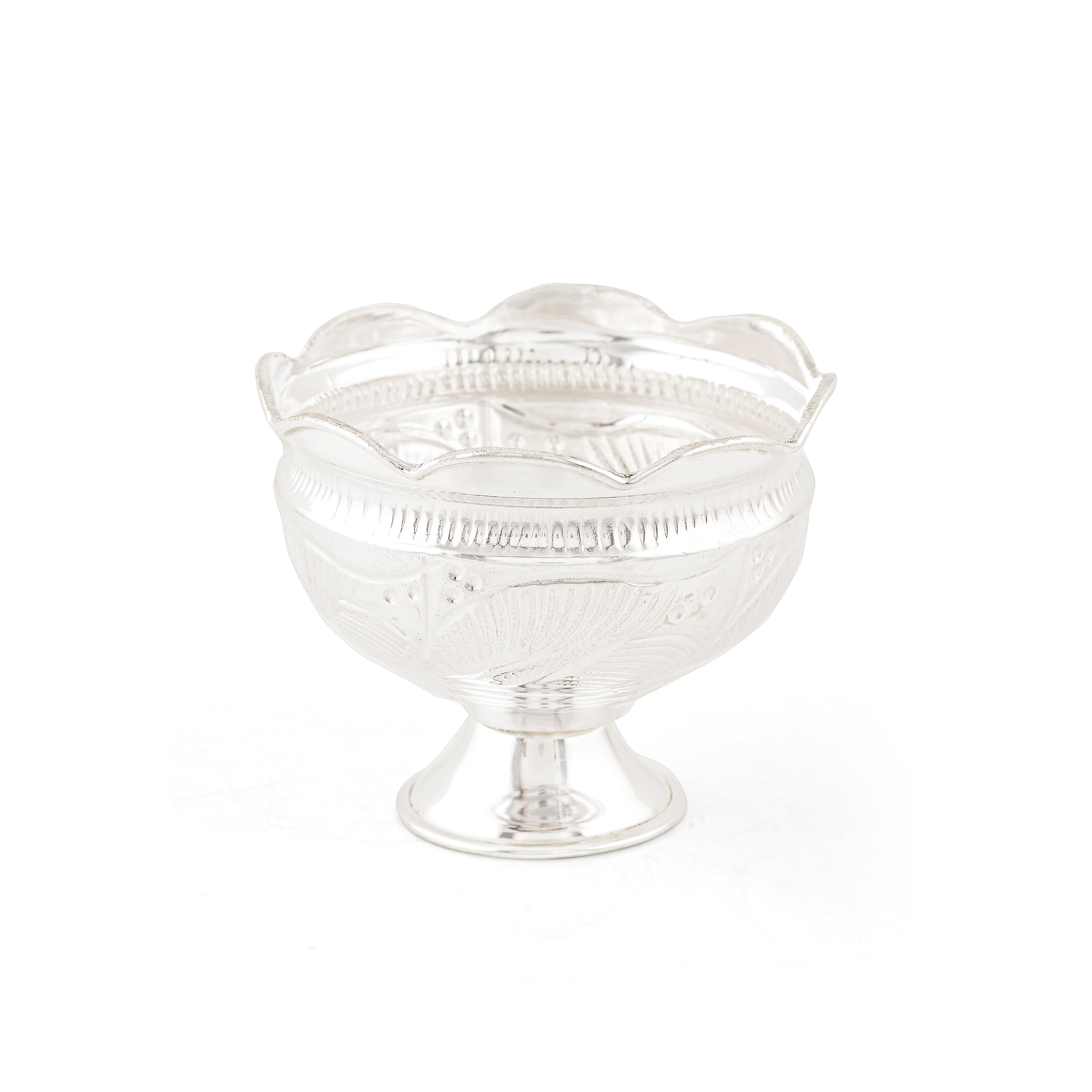 92.5 Pure Silver Pooja / Prasadam Bowl