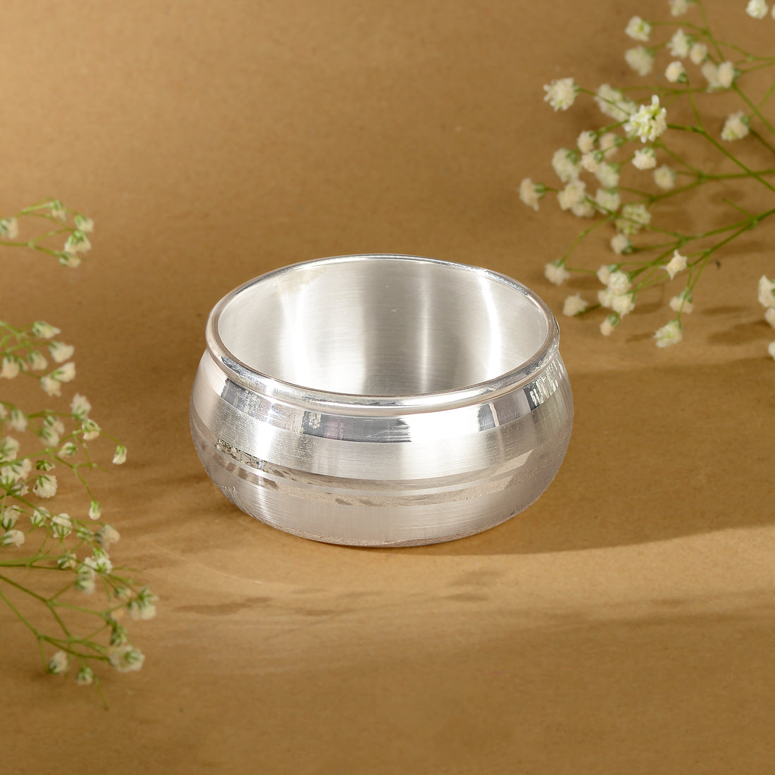 92.5 Pure Silver Pooja  - Simple & Elegant Single Piece