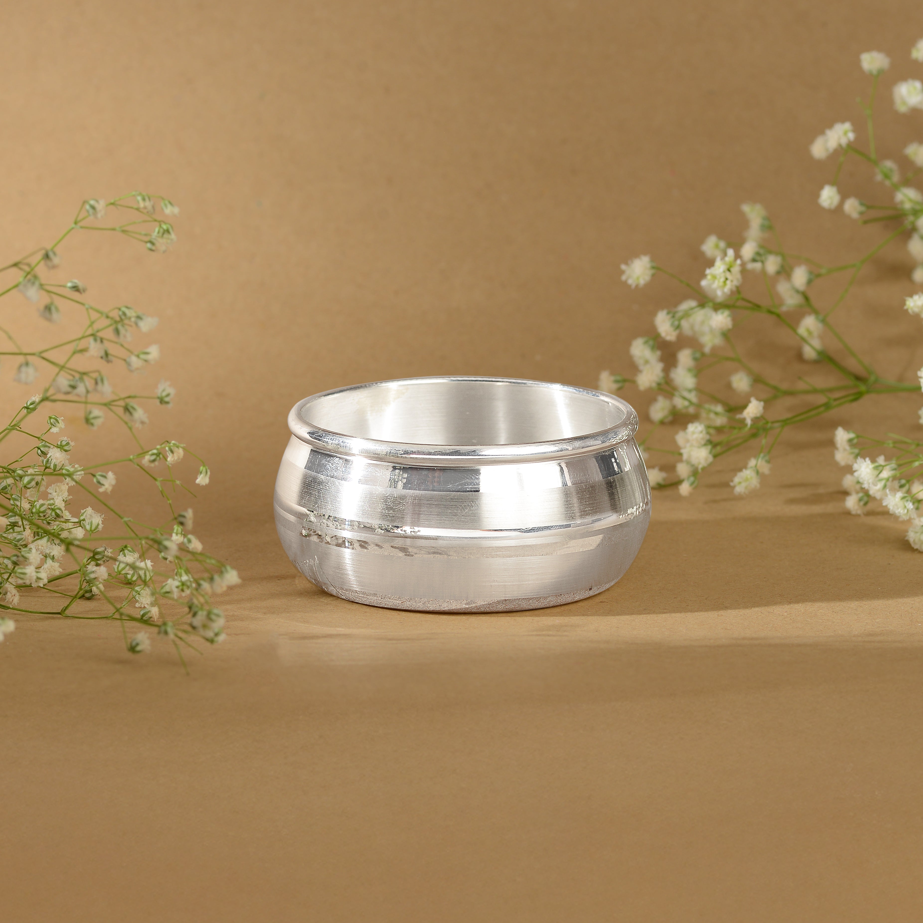 92.5 Pure Silver Pooja  - Simple & Elegant Single Piece