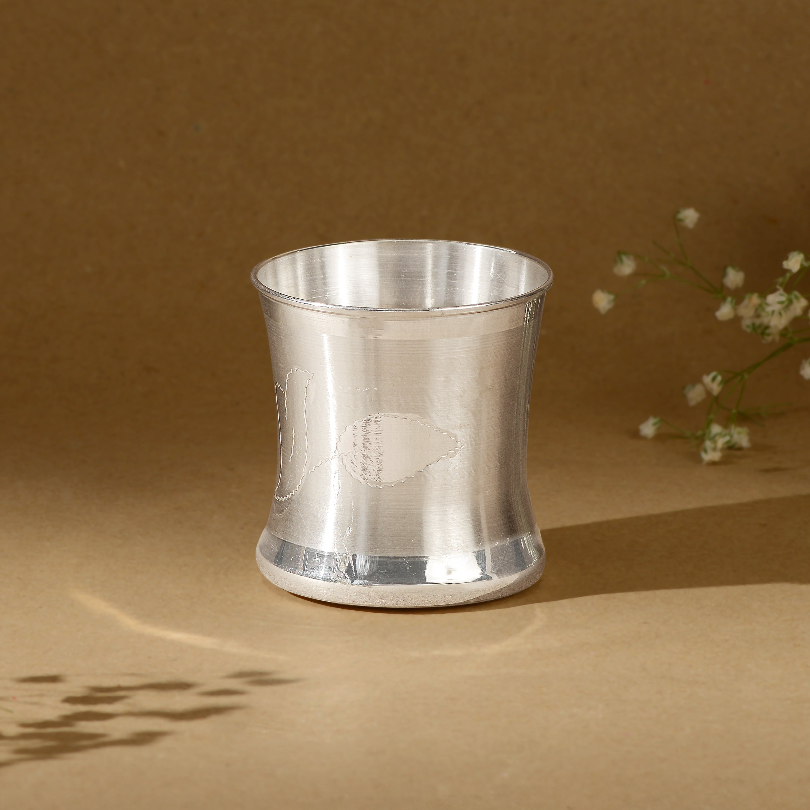 92.5 Pure Silver Panchapatra - Traditional Pooja