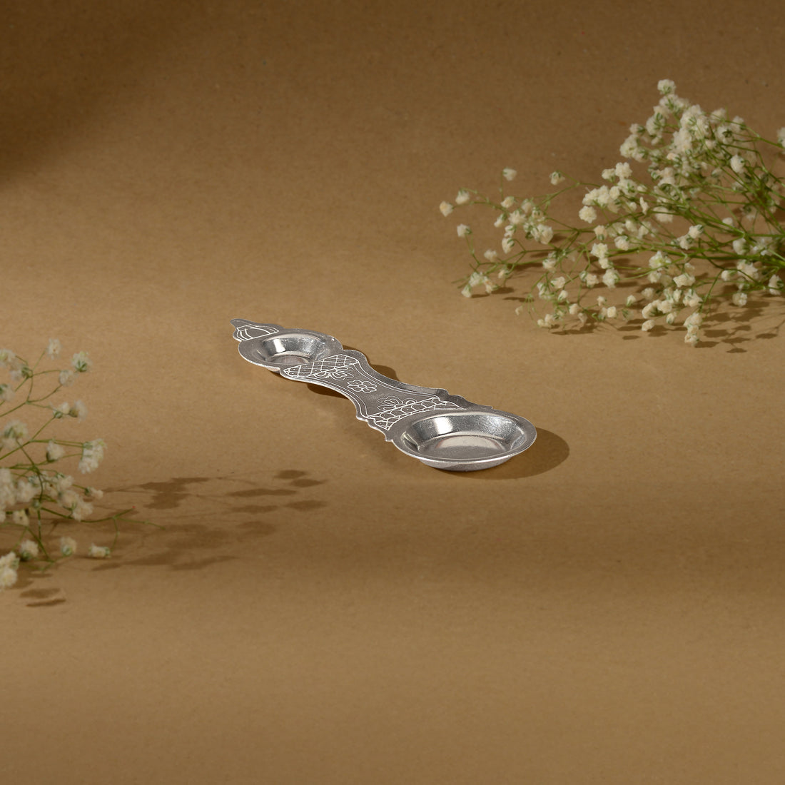 92.5 Pure Silver Aarthi  Karpooram Stand