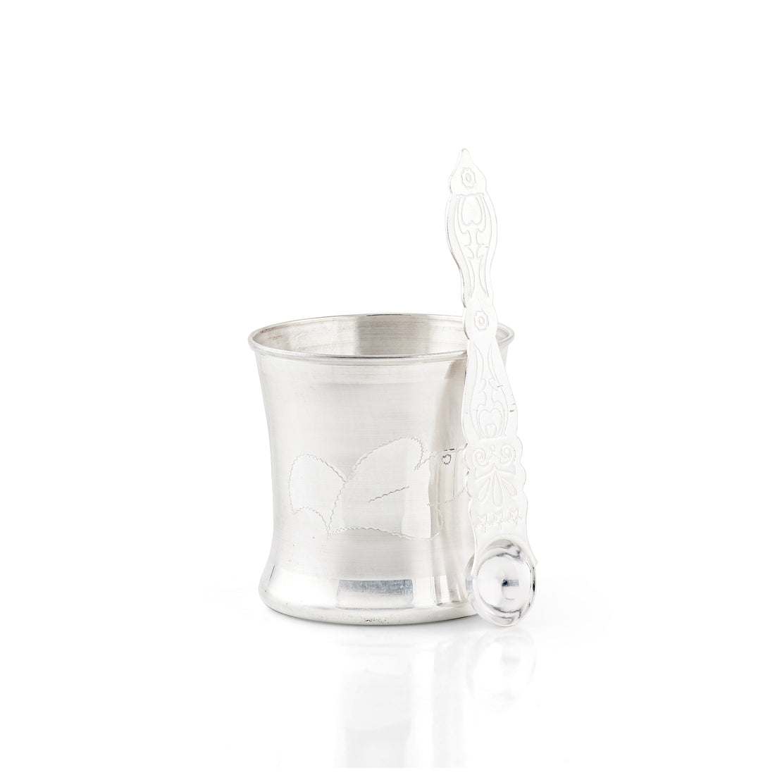 92.5 Pure Silver Panchapatra & Udharni Set