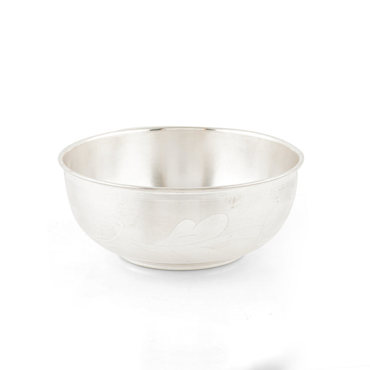 92.5 Pure Silver Plain  Bowl - Simple & Elegant