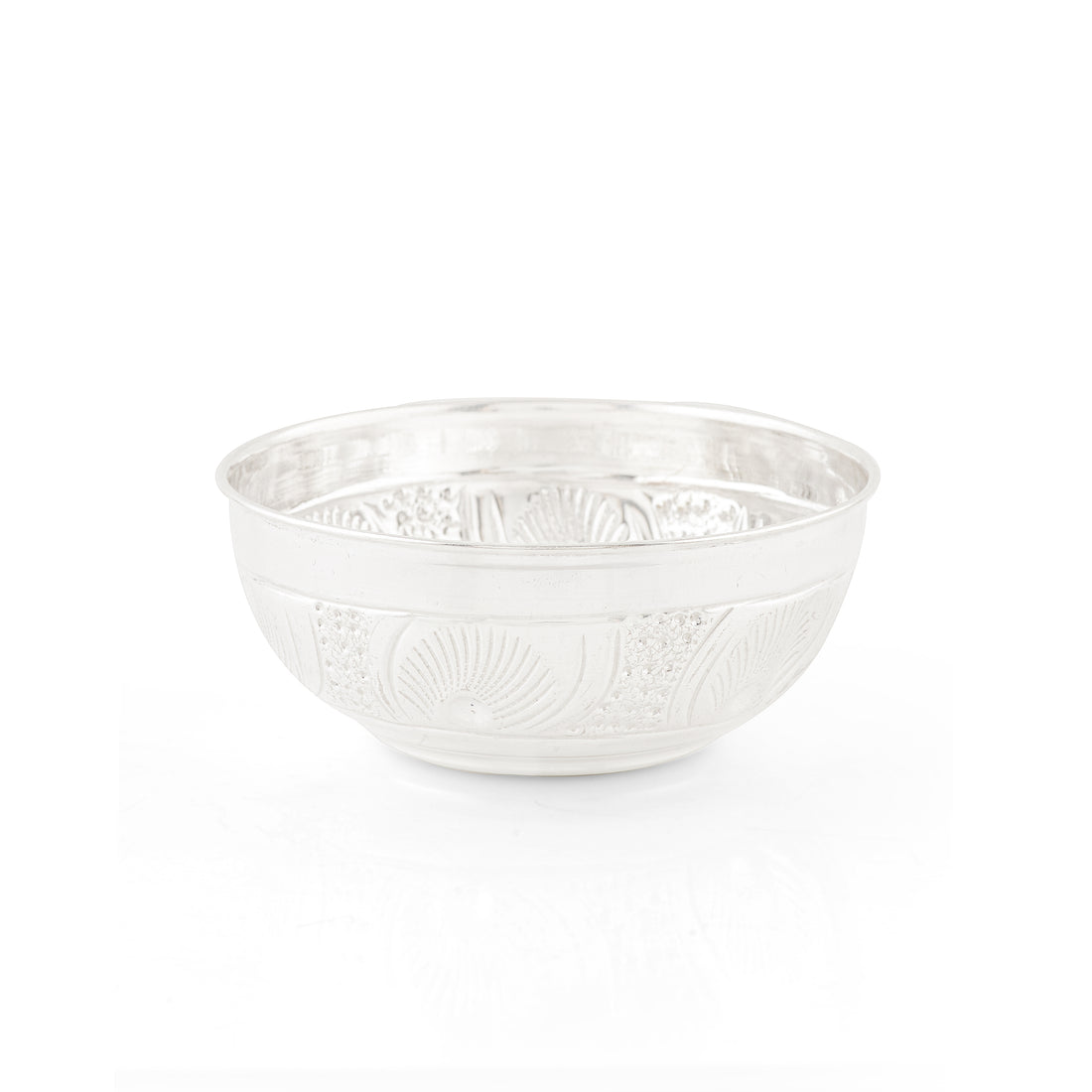 92.5 Pure Silver Designed Bowl