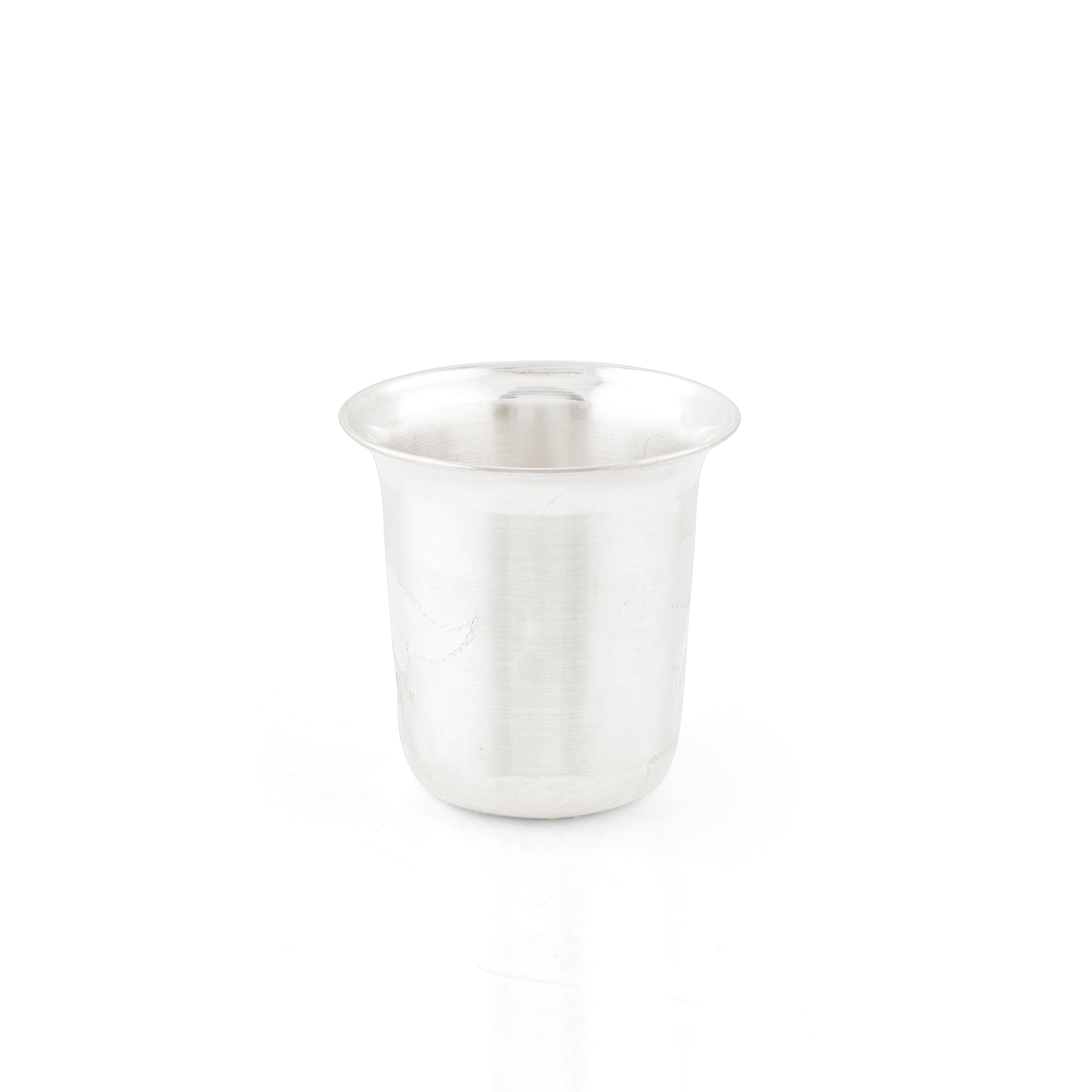 92.5 Pure Silver Plain Drinking Glass