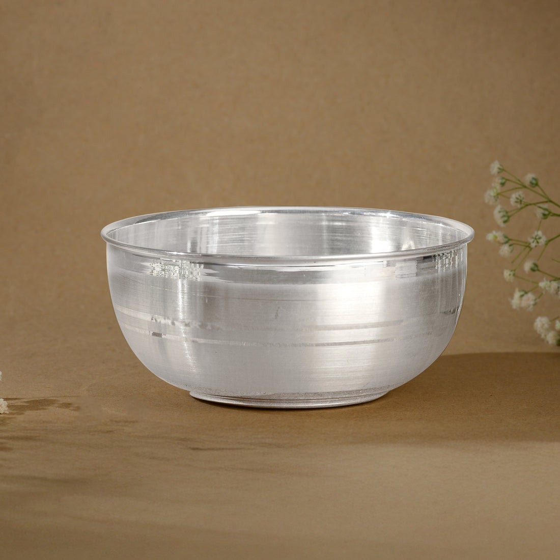 Pure Silver plain Pooja Bowl