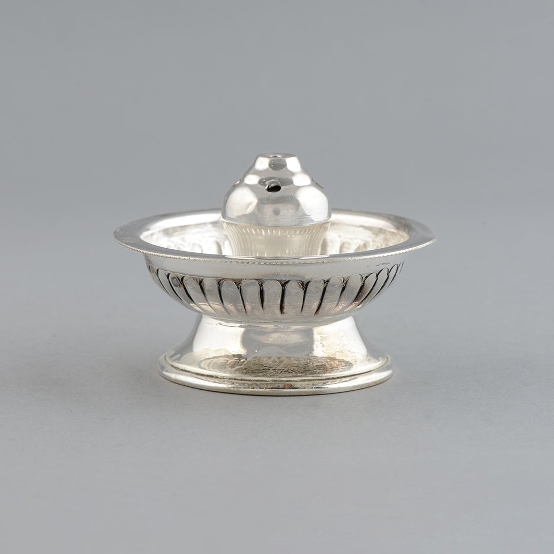 Classic Silver Agarbathi Stand - Krishna Jewellers Pearls and Gems