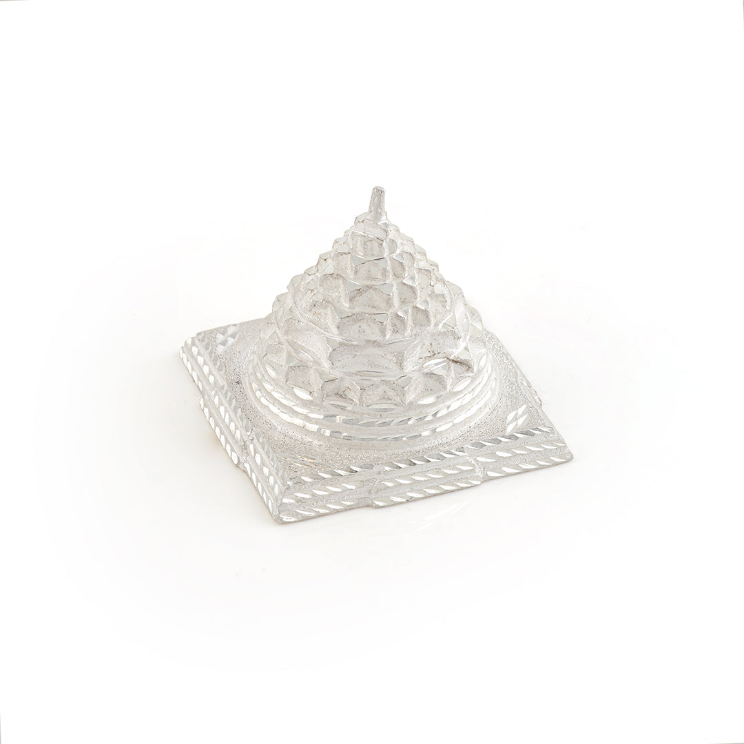 Divine Sri Yantra in Silver - Krishna Jewellers Pearls and Gems