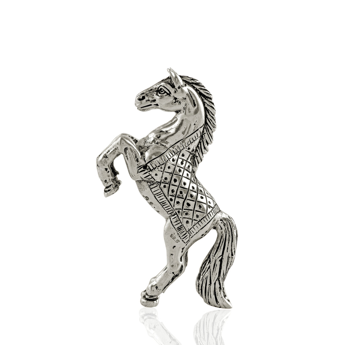 silver horse idol - Krishna House Of Silver