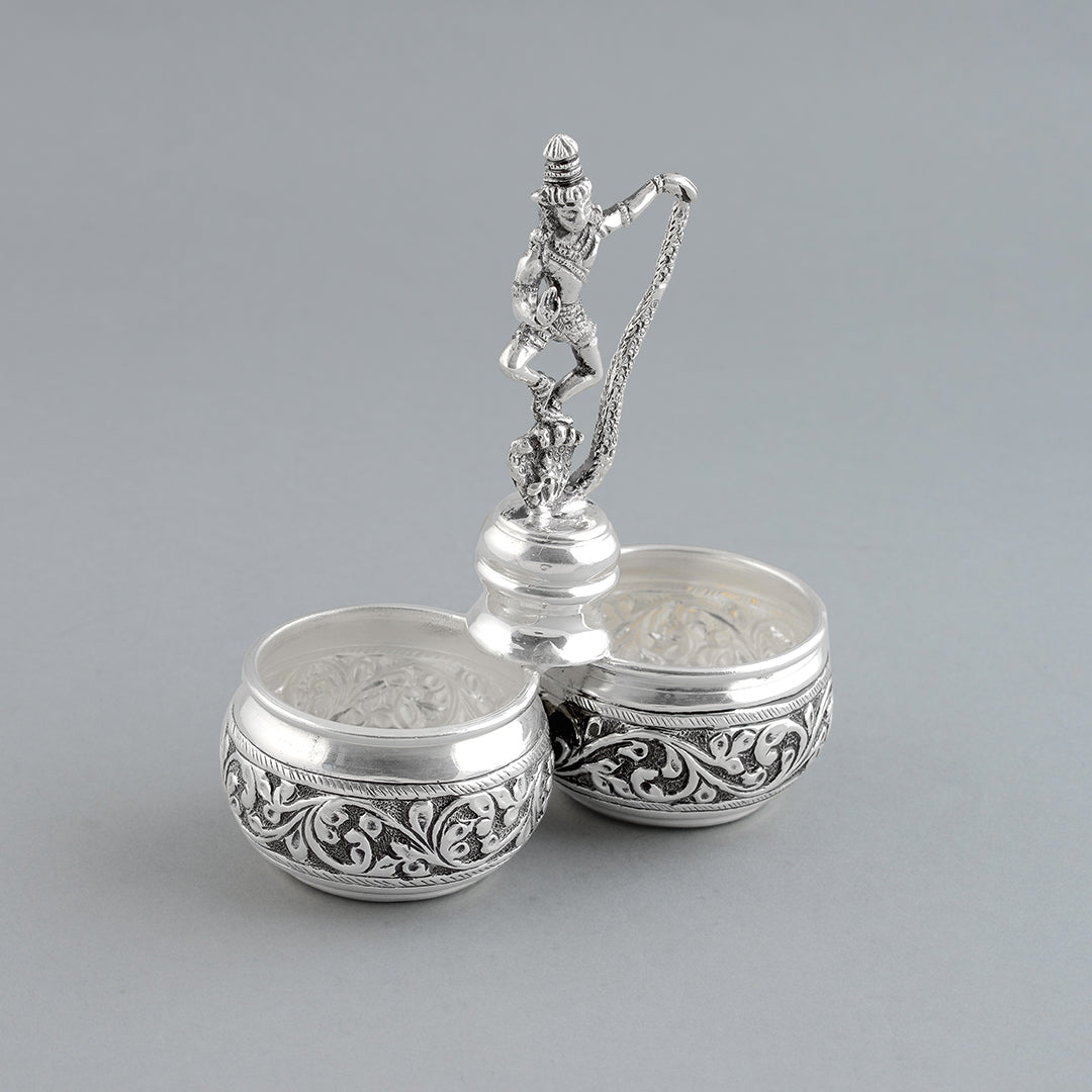 Lord Krishna Idol With Kumkum Barni - Krishna Jewellers Pearls and Gems