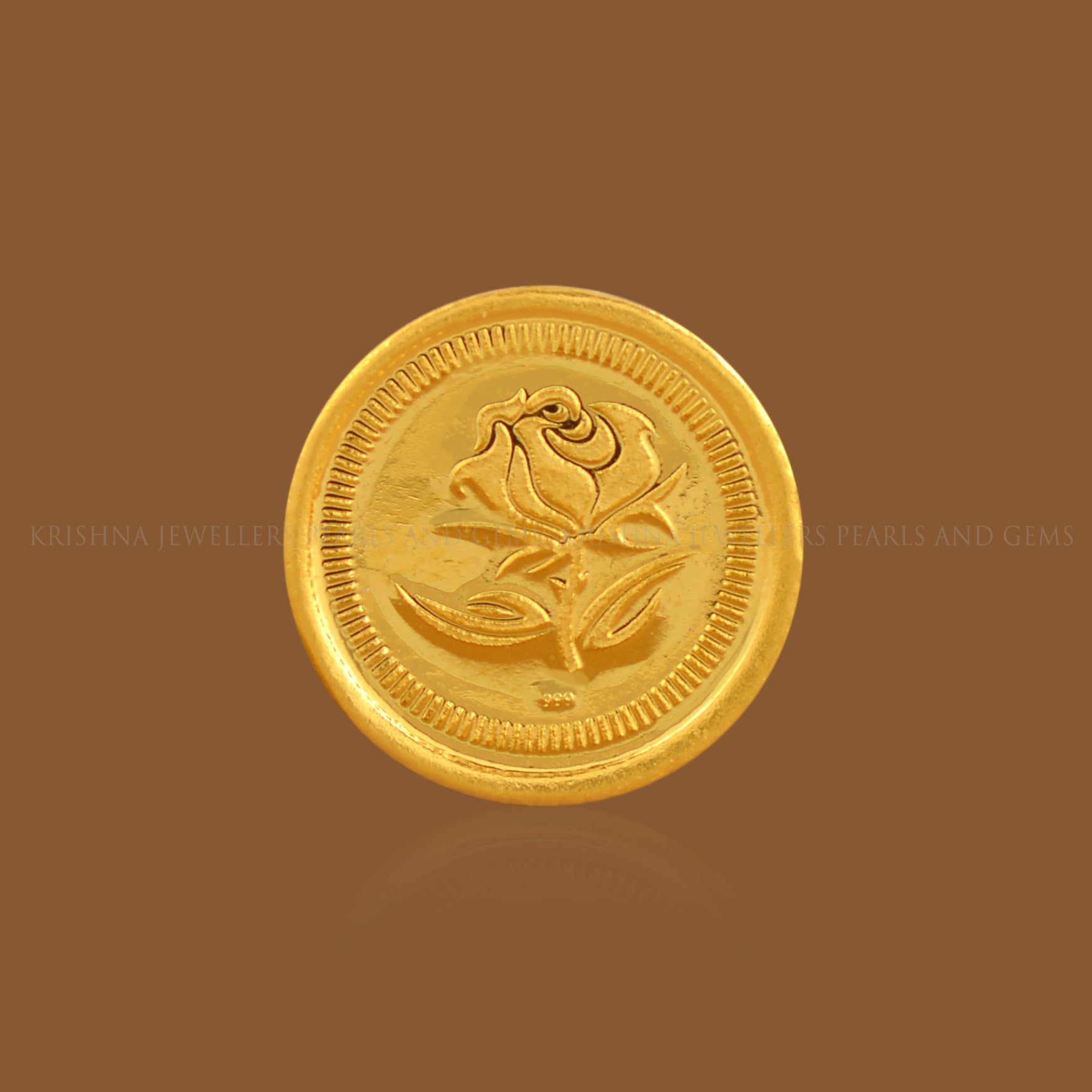 Buy 1 Gram Gold Coin at Krishna Jewellers