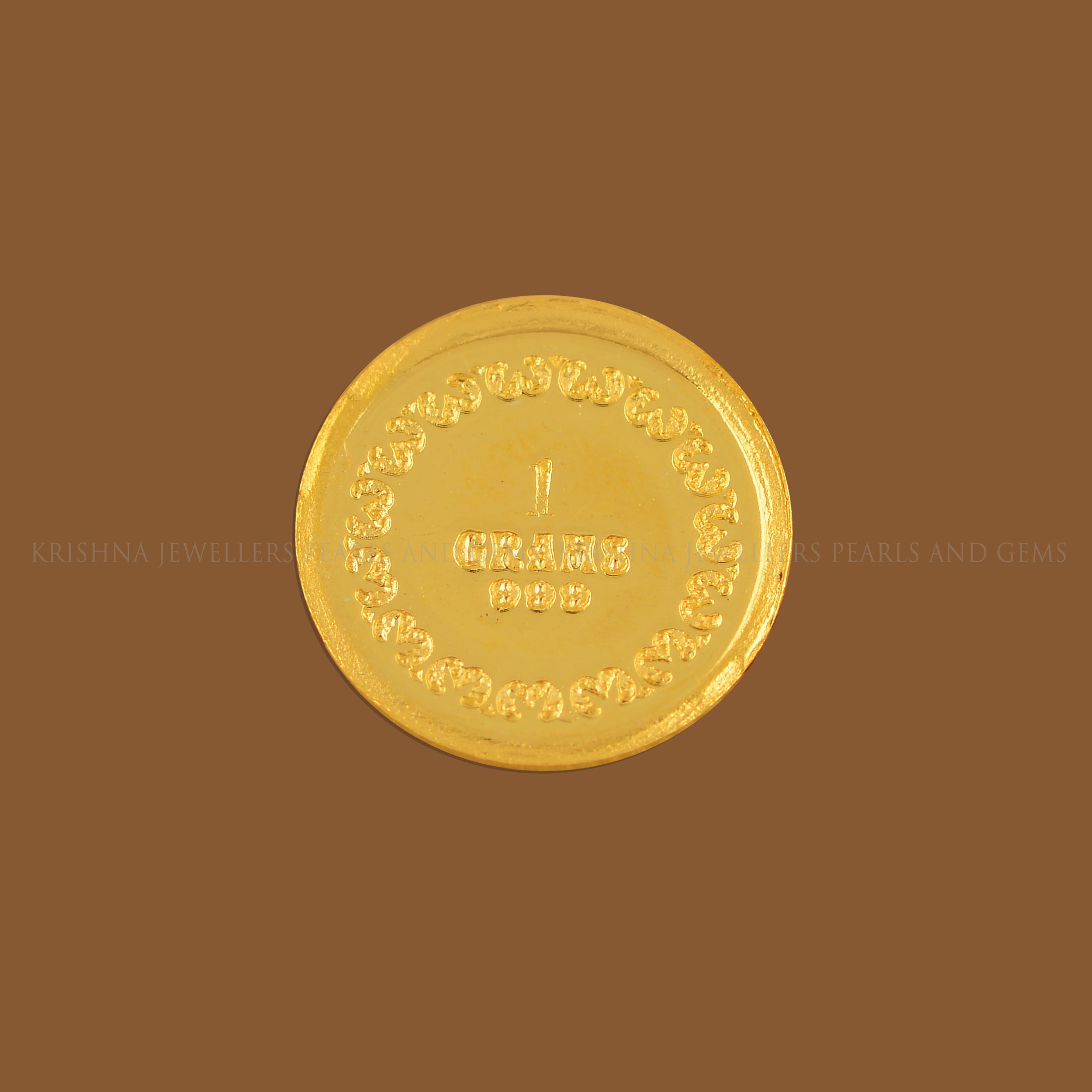 Gold Coin at Krishna Jewellers