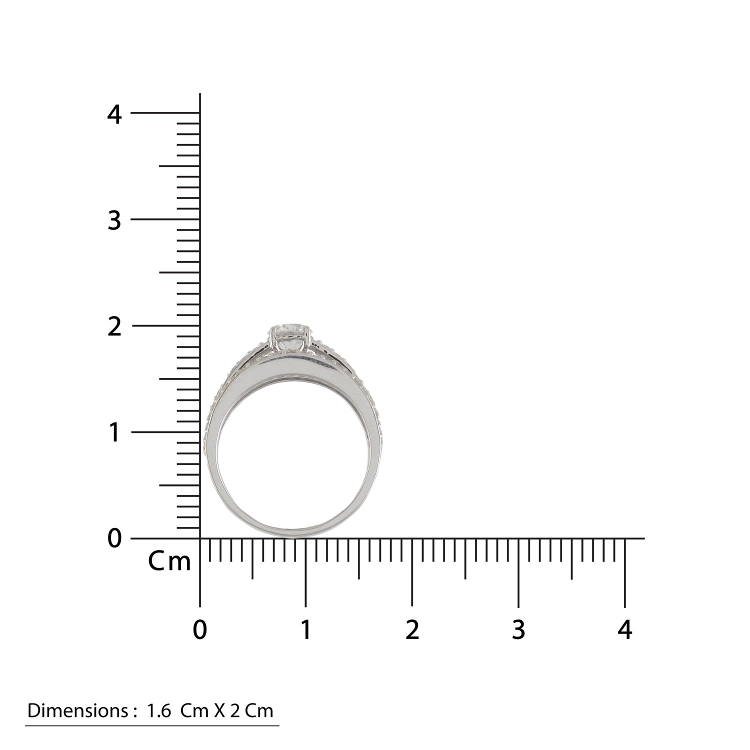 Halo Soliatire Diamond Ring - Krishna Jewellers Pearls and Gems