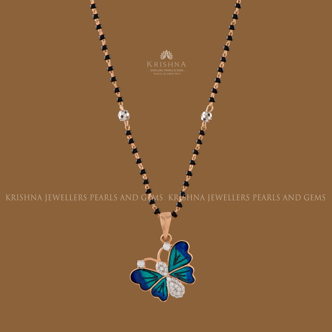 Modern Mangalsutra Design - Krishna Jewellers Pearls and Gems