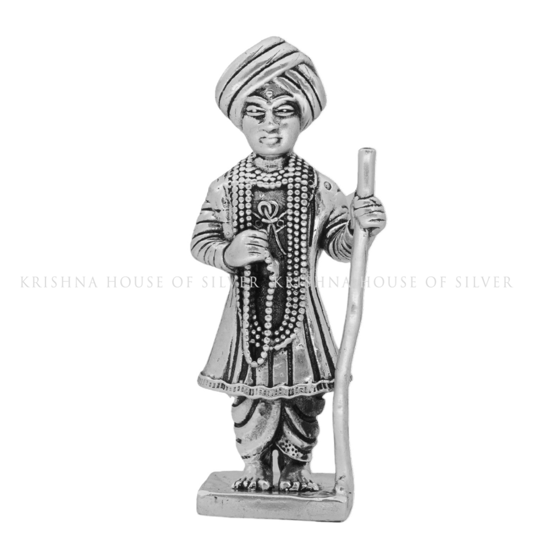 Buy 92.5 Sterling Silver Jalram Bapu Statue Online