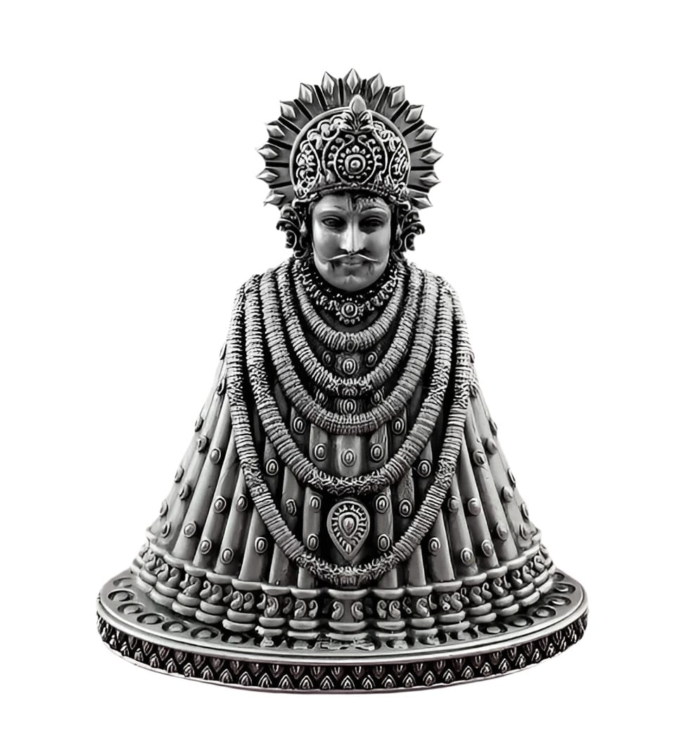 Khatu Shyam Silver Idol : The Living Idol of Divine Grace