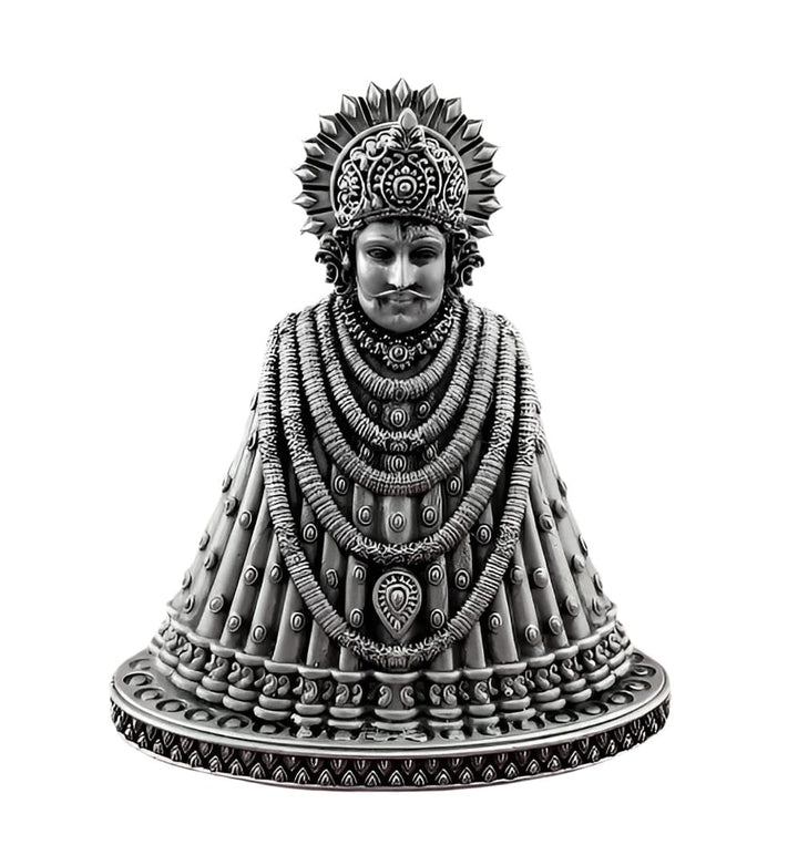Khatu Shyam Silver Idol : The Living Idol of Divine Grace