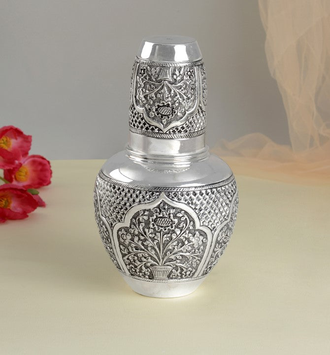Antique Silver Pooja Chambu