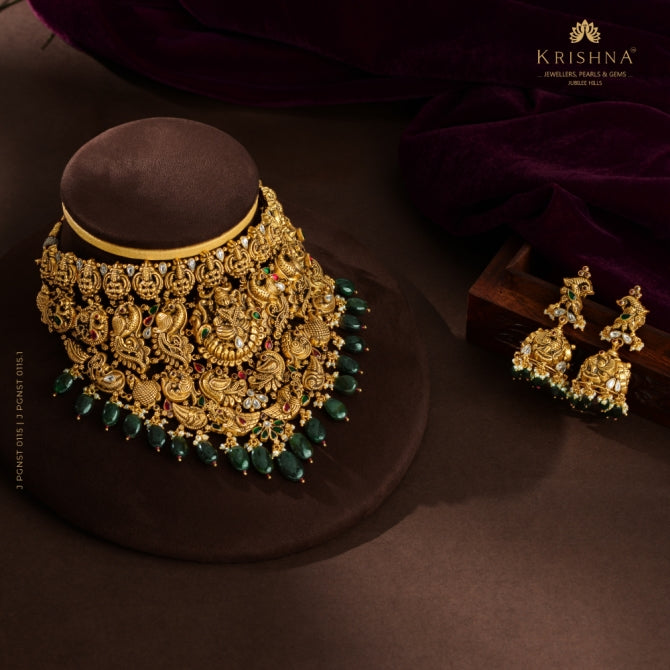 Bridal Gold Choker Set