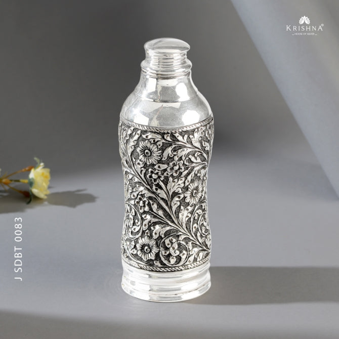 Divine Antique Silver Bottle