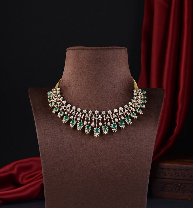 Diamond Choker Necklace Online in India