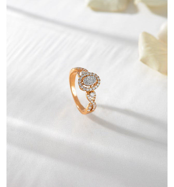 Stylish Multi Diamond Ring