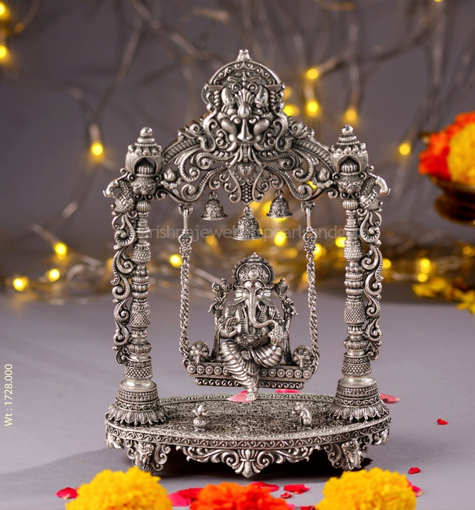 Silver Lord Ganesh Jhula