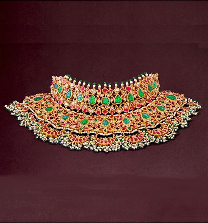 Chanbali Style Choker Necklace
