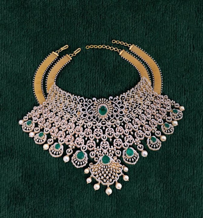 Flower inspired Choker Necklace