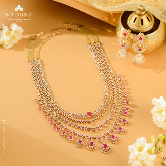 Sparkling Bridal Diamond Set