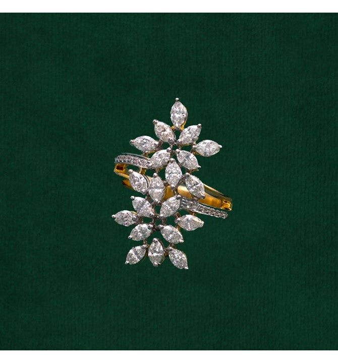 Diamond Yellow Gold Ring