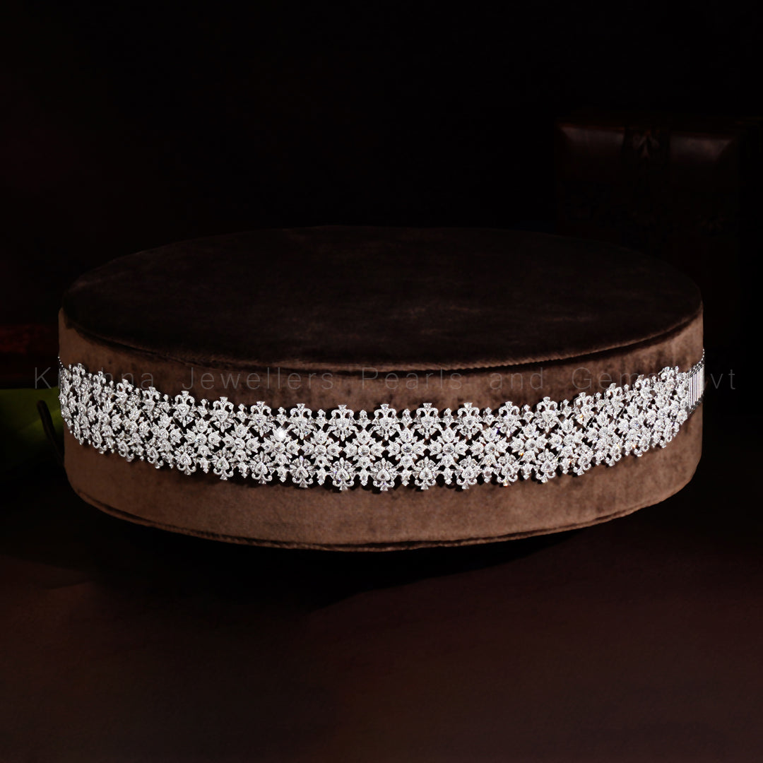Diamond Vaddanam Waist Belt | Bridal Ottiyanam Kamarbandh
