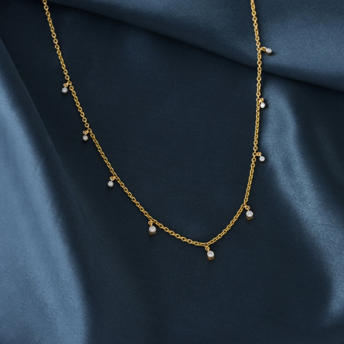 18 Karat Gold Butterfly Diamond Pendant