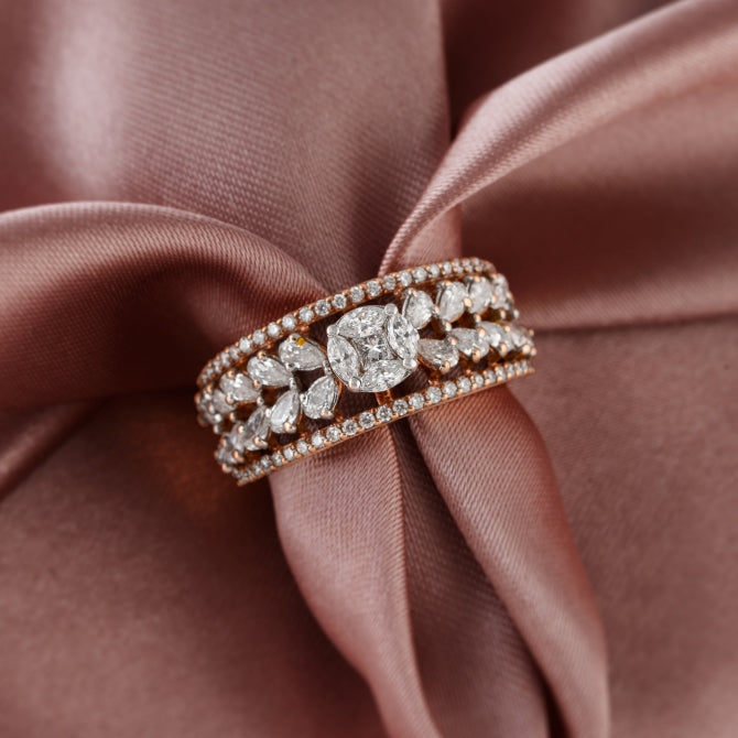 Daisy Dreams Diamond Ring