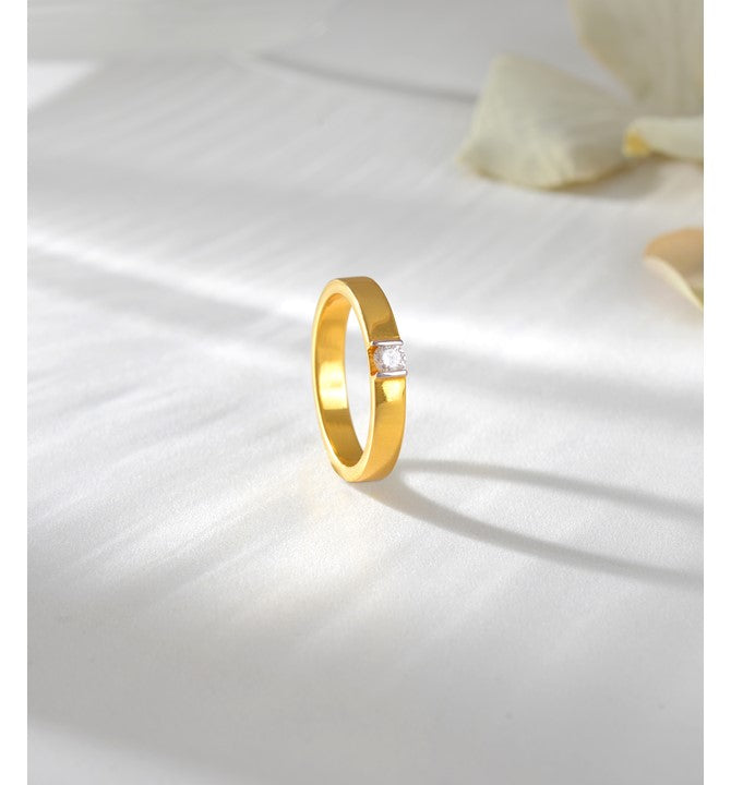 Classic Solitaire Diamond Ring For Men