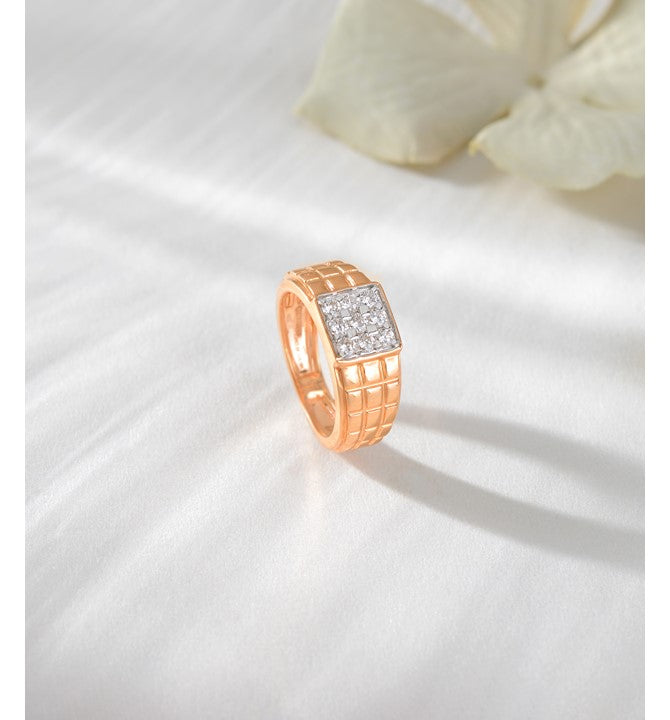 Multi-diamond Ring for Men