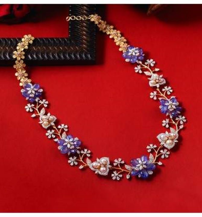 Diamond necklace is super versatile