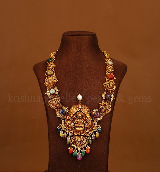 Navaratna Gold Laxmi Haram