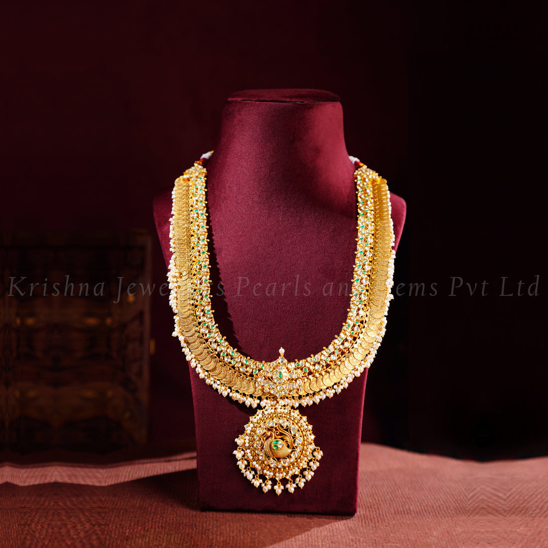 22k Gold Bridal Kasu Haram
